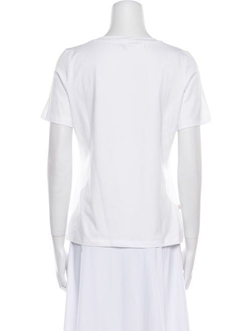 Blumarine Graphic Print Crew Neck T-Shirt