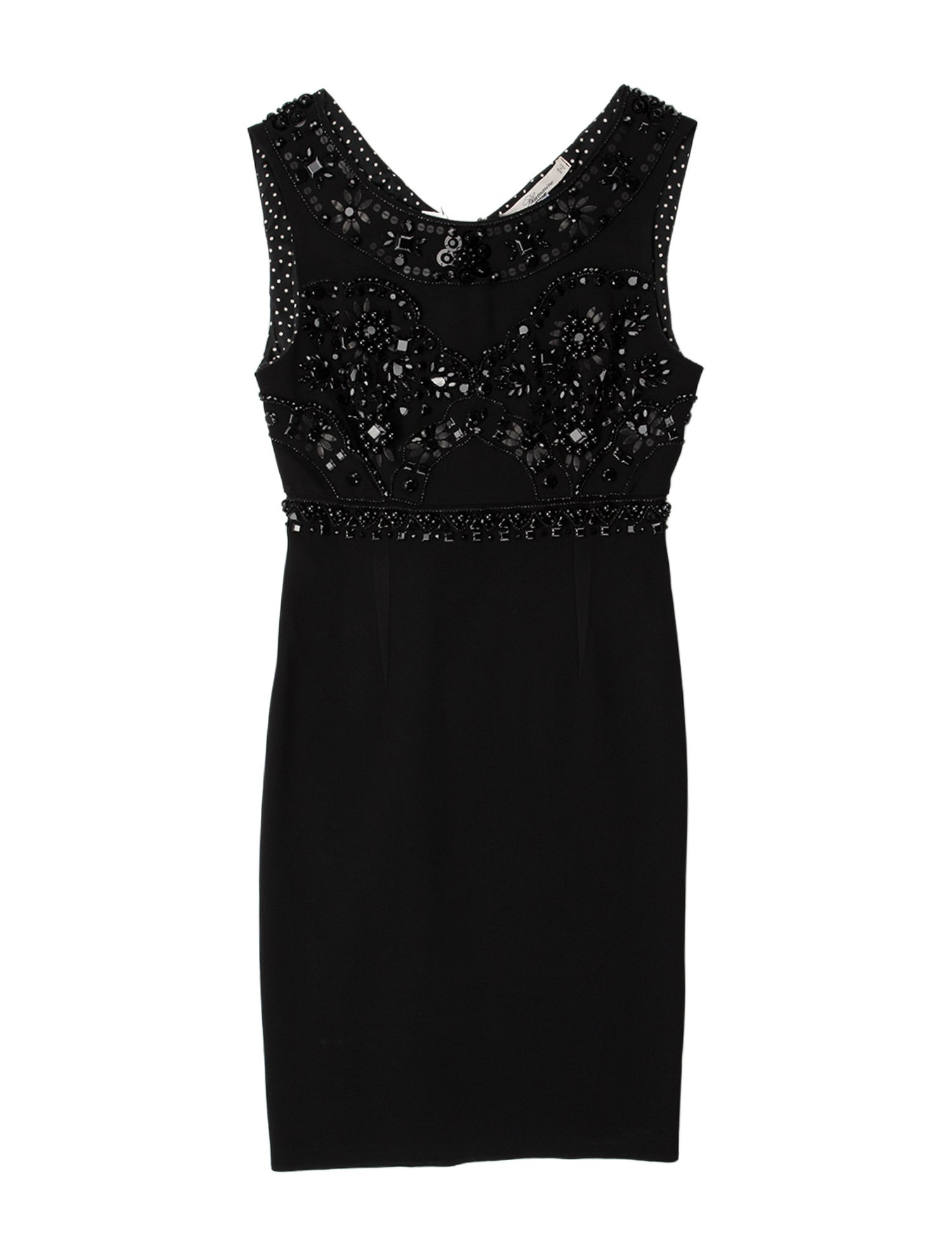 Blumarine Cowl Neck Mini Dress