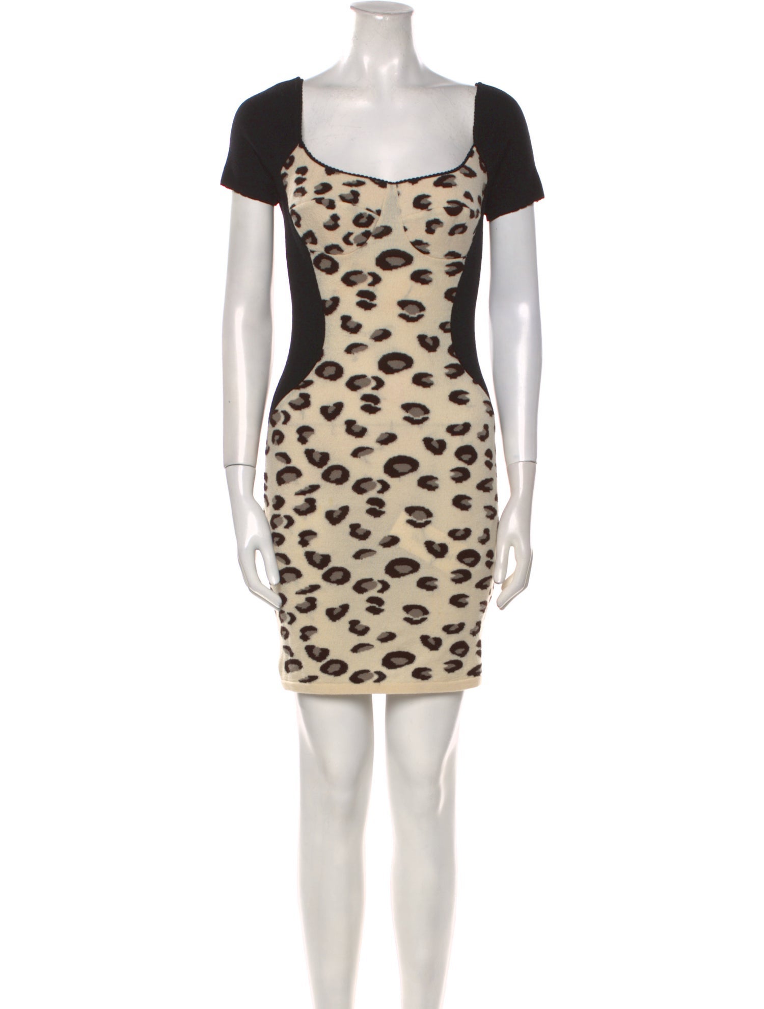 Blumarine Wool Mini Dress