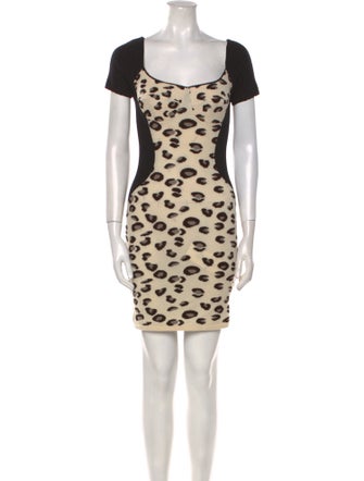 Blumarine Wool Mini Dress