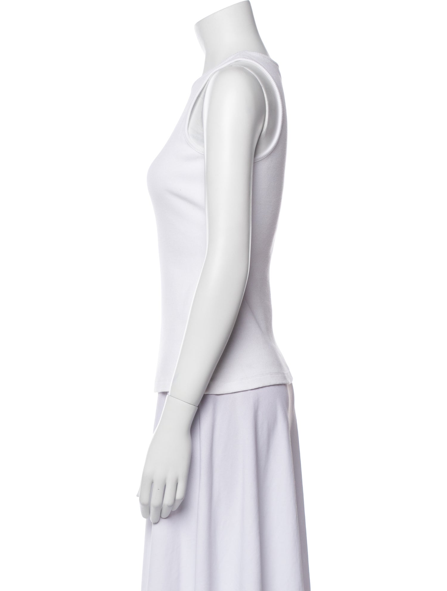 Blumarine Crew Neck Sleeveless Top