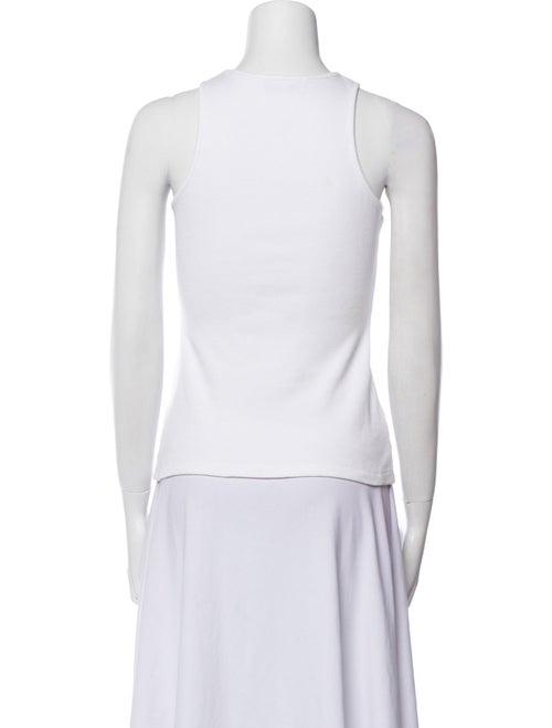 Blumarine Crew Neck Sleeveless Top