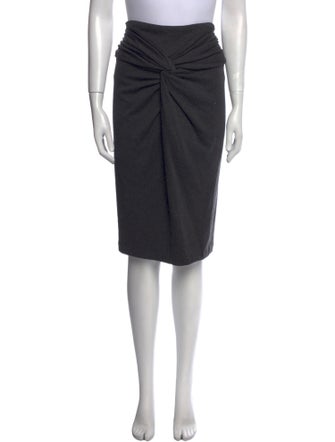 Blumarine Beaded Accents Knee-Length Skirt