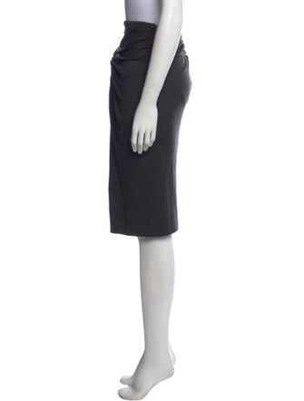 Blumarine Beaded Accents Knee-Length Skirt