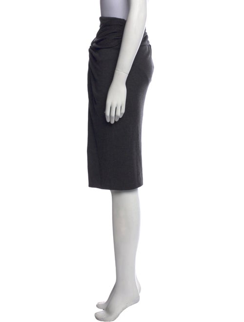 Blumarine Beaded Accents Knee-Length Skirt