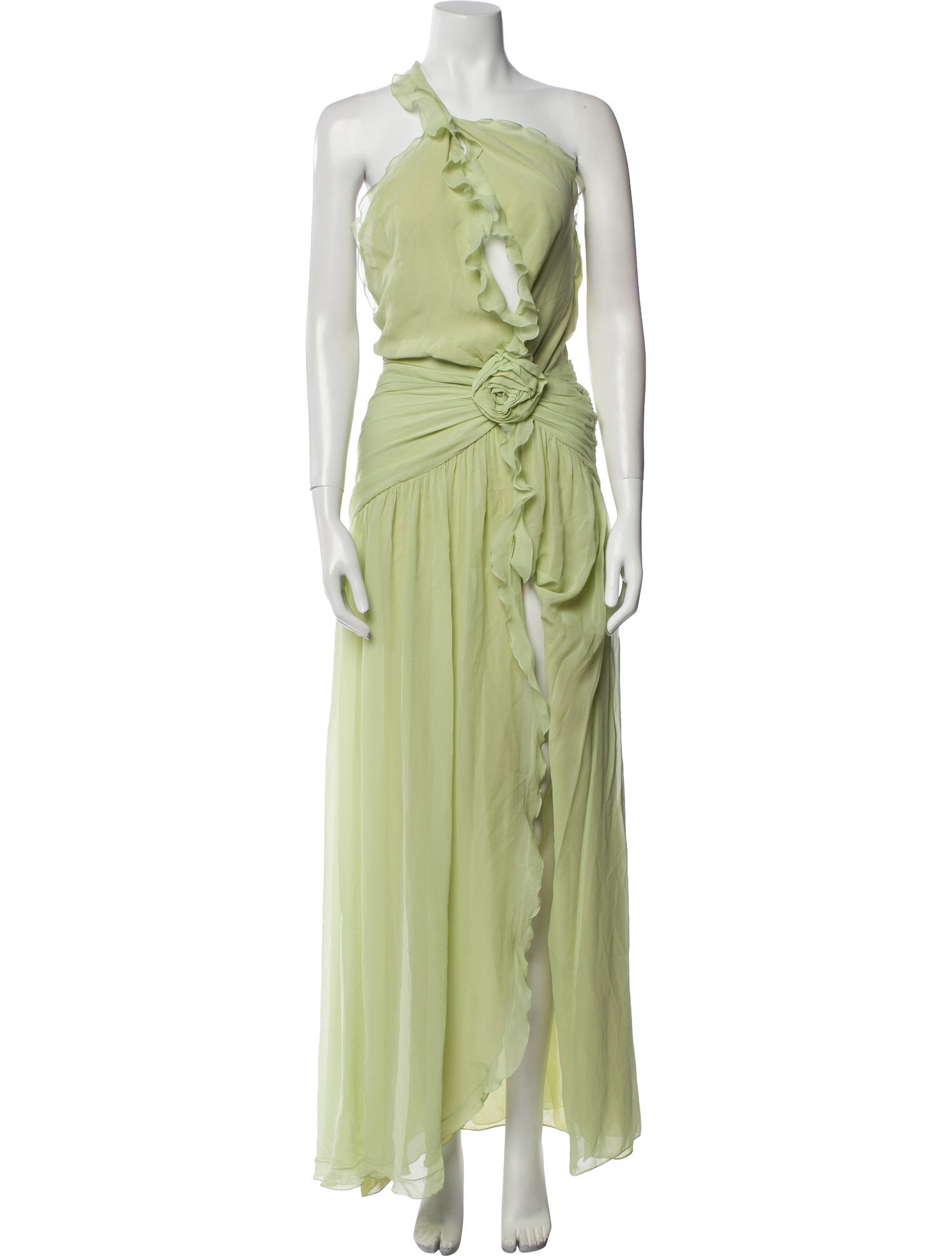 Blumarine Silk Long Dress