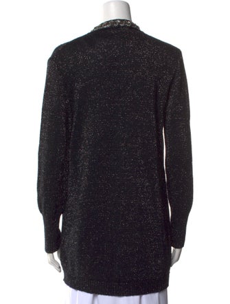 Blumarine Open Front Sweater