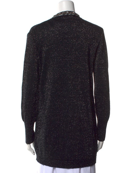 Blumarine Open Front Sweater