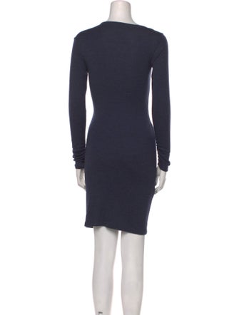 Blumarine Virgin Wool Mini Dress