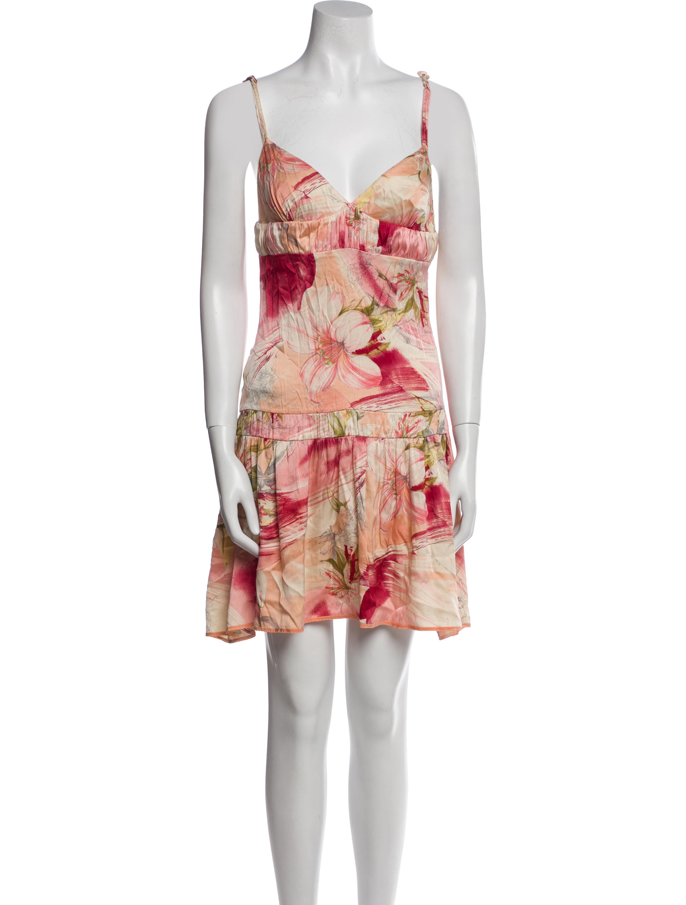 Blumarine Silk Mini Dress