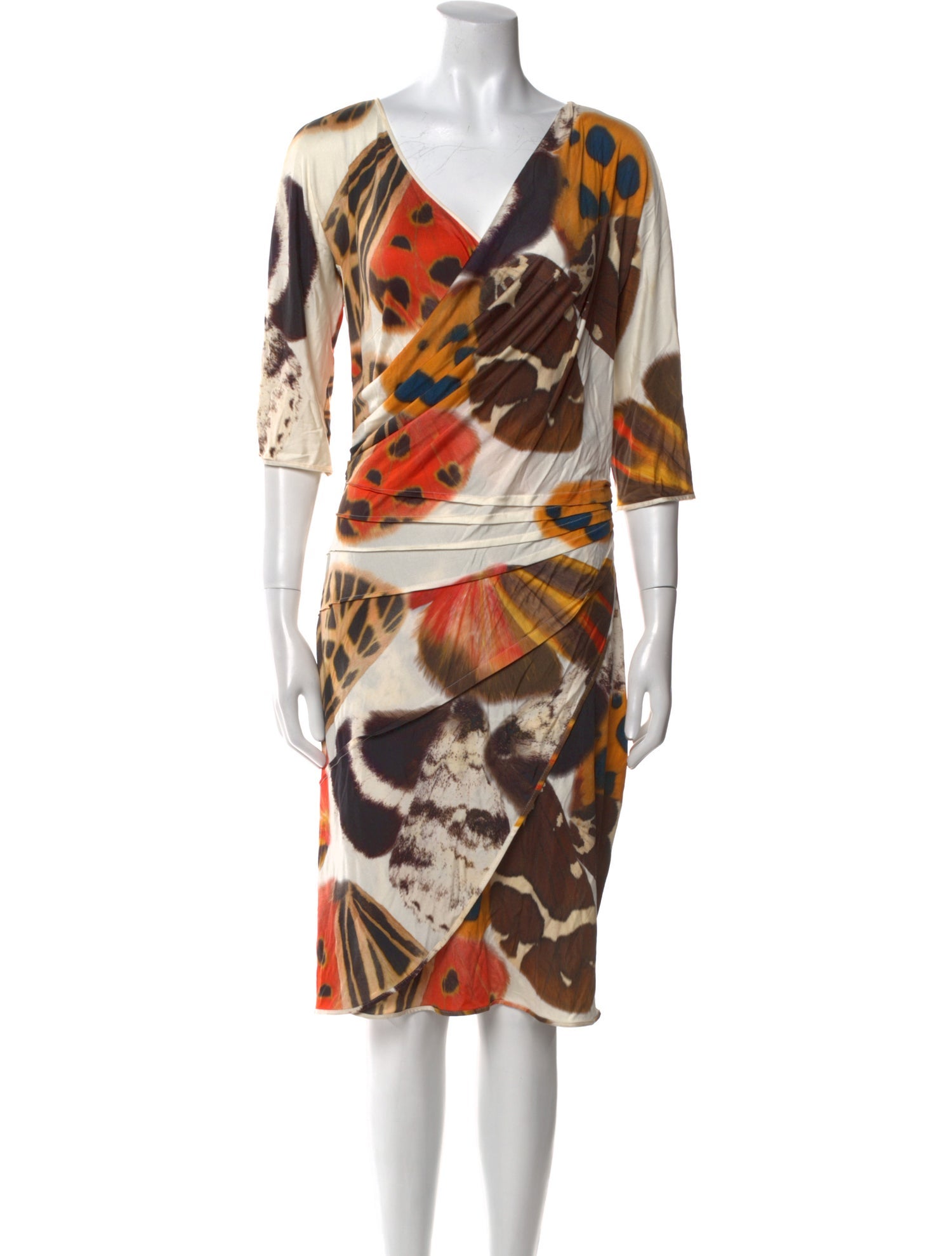 Blumarine Silk Mini Dress