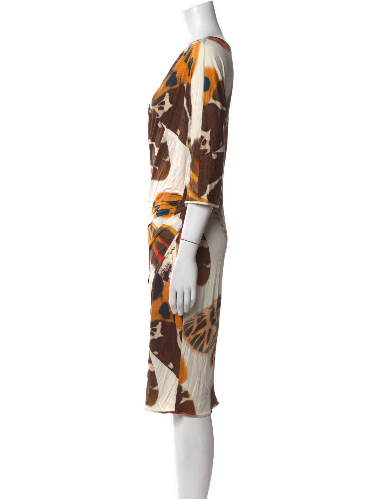 Blumarine Silk Mini Dress