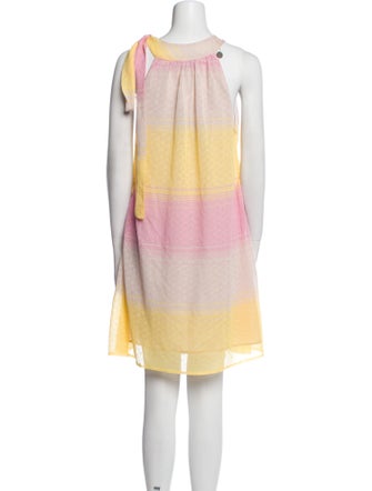 Blumarine Silk Mini Dress