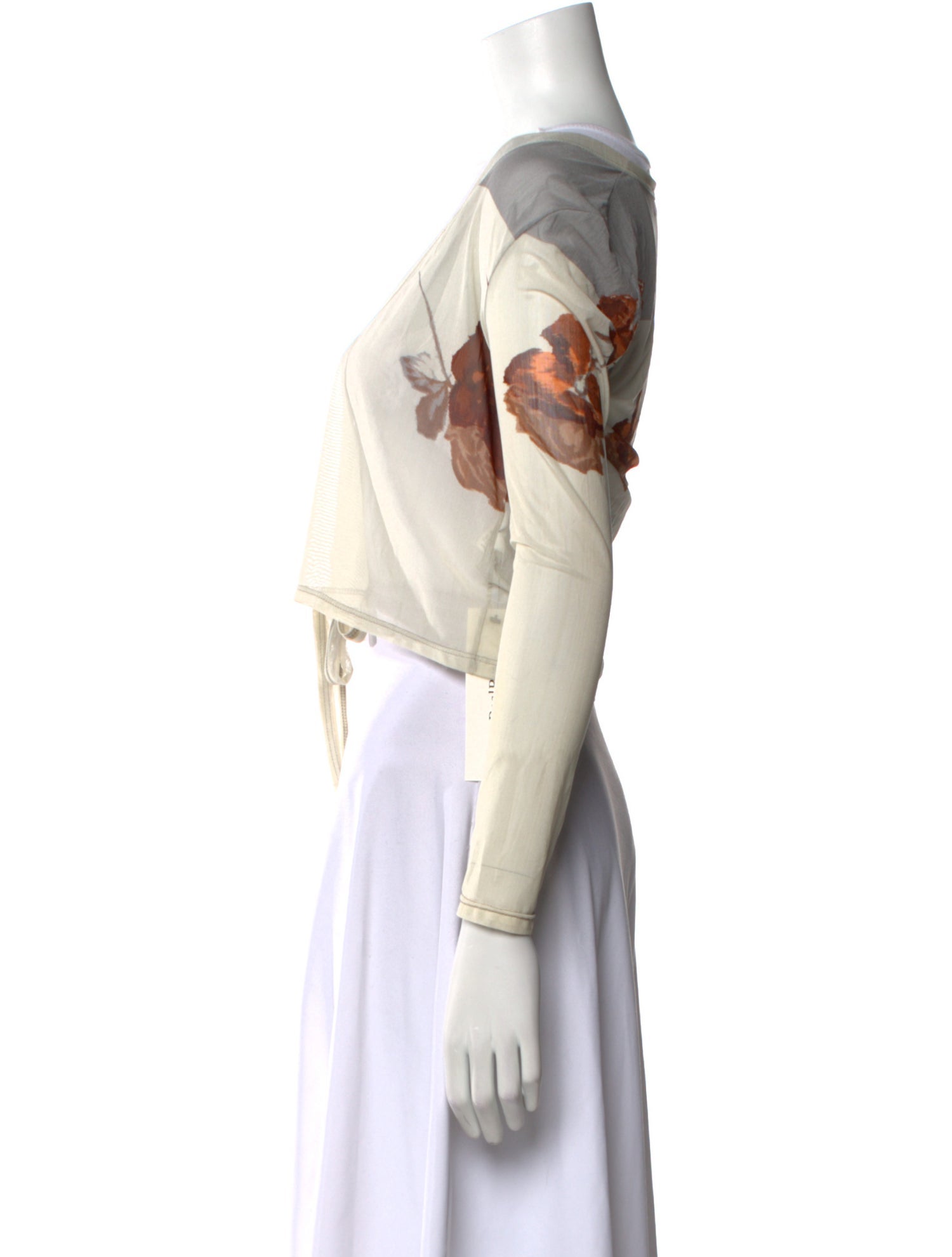 Blumarine Vintage Late 1990's - Early 2000's Crop Top