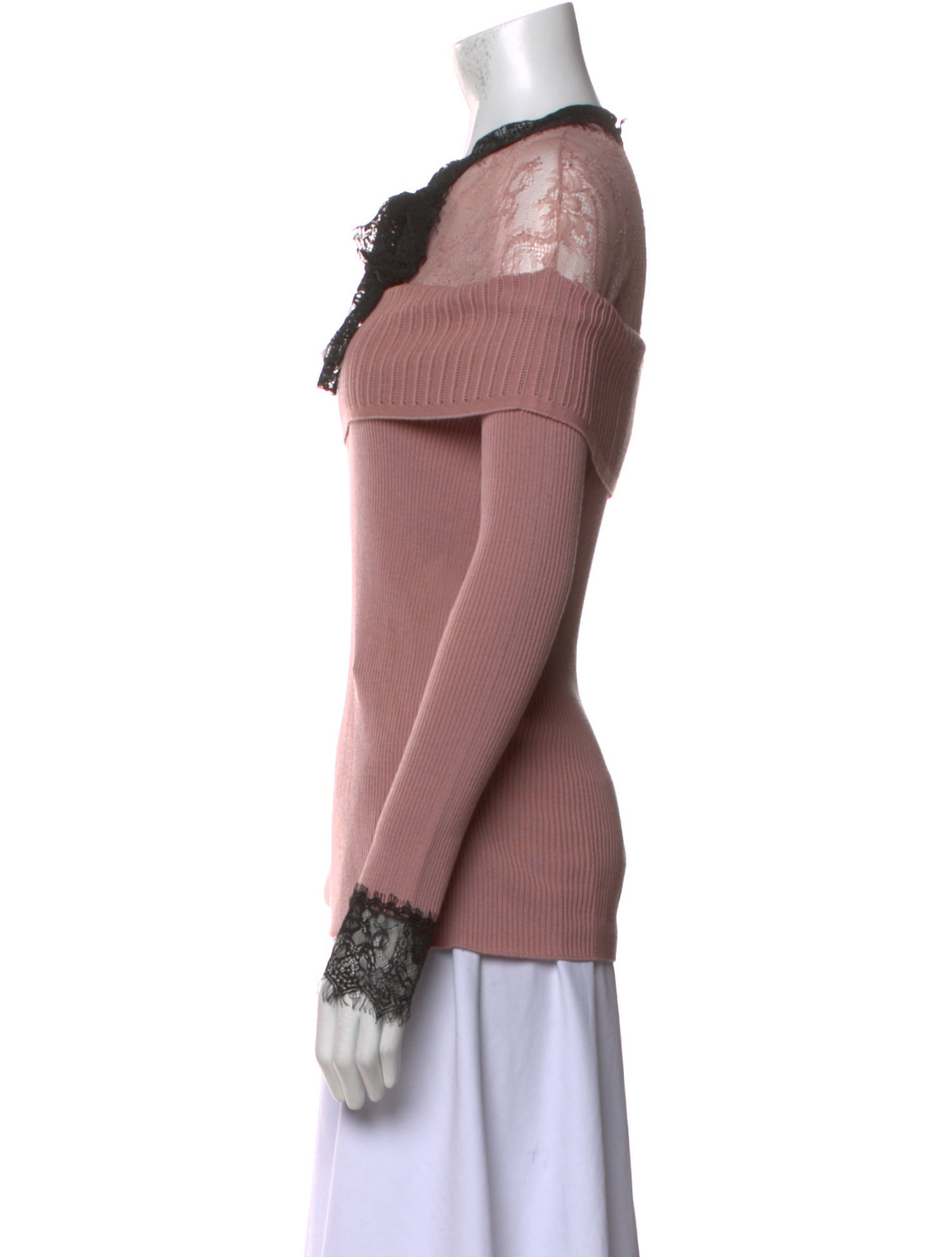 Blumarine Wool V-Neck Sweater w/ Tags