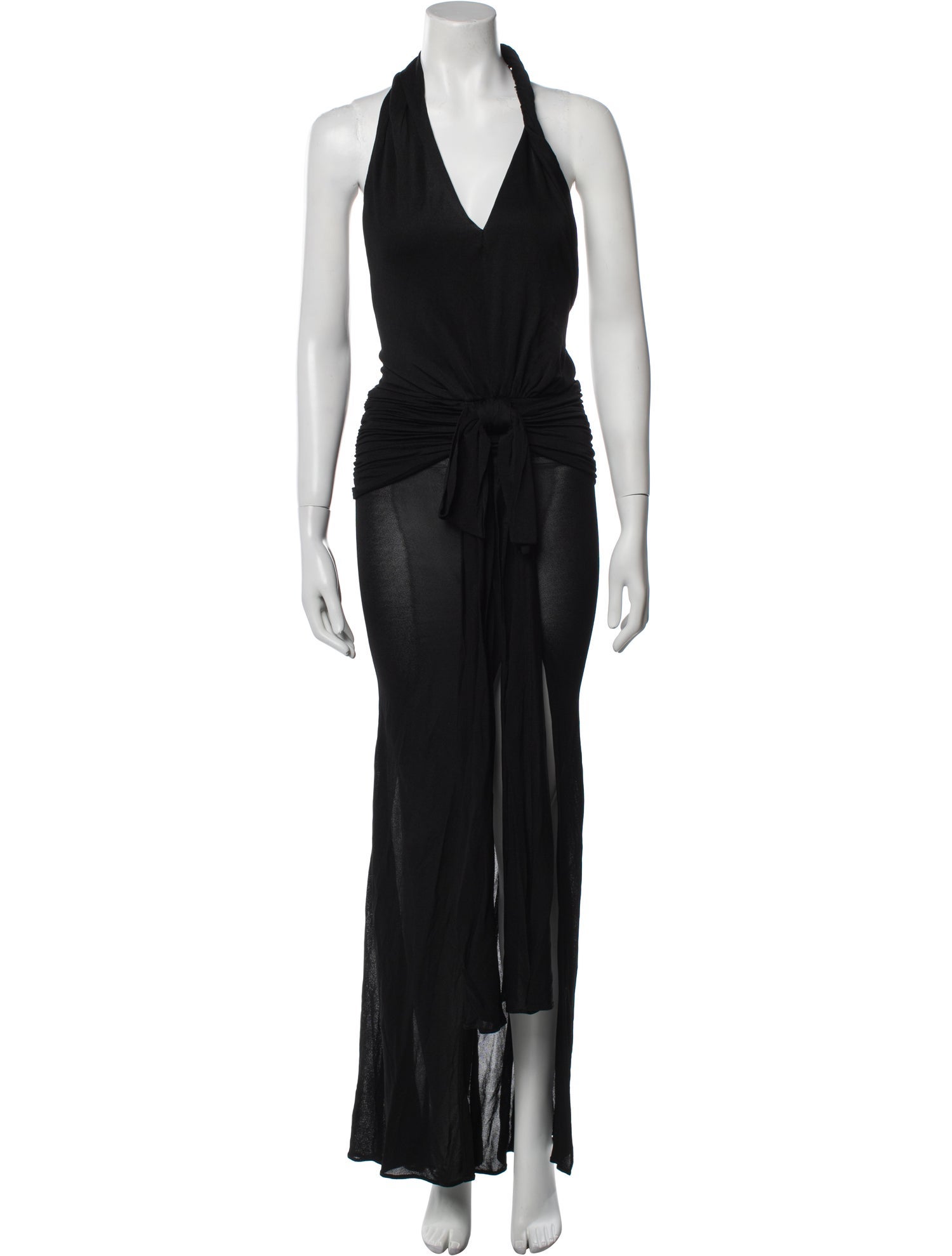 Blumarine Halterneck Long Dress w/ Tags