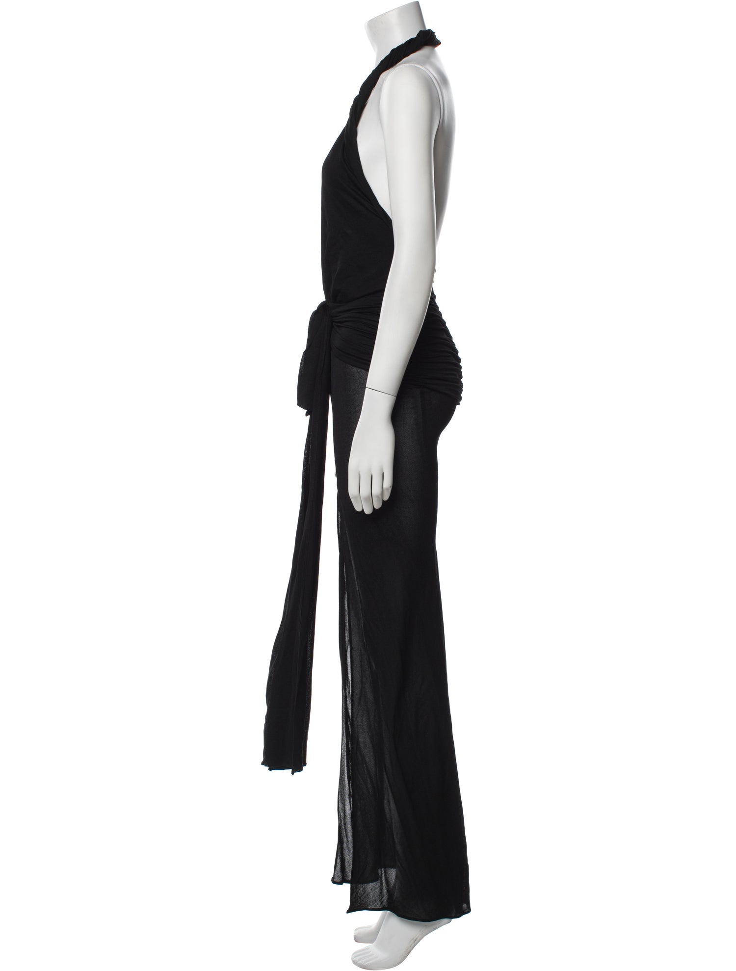 Blumarine Halterneck Long Dress w/ Tags