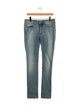 Blumarine Mid-Rise Straight Leg Jeans