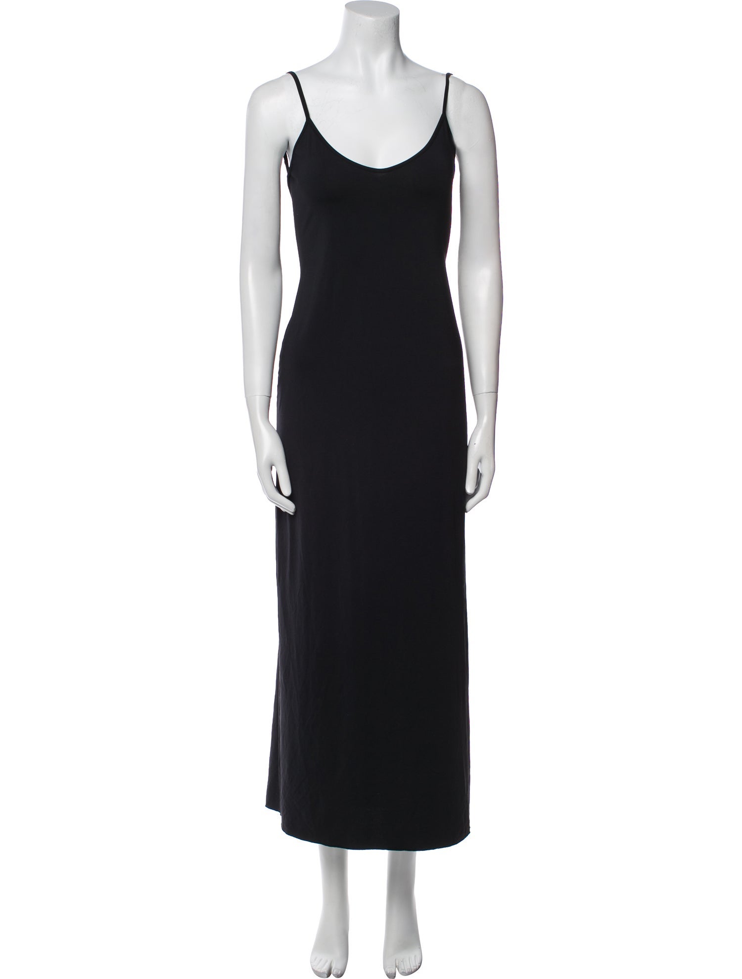 Blumarine Scoop Neck Long Dress