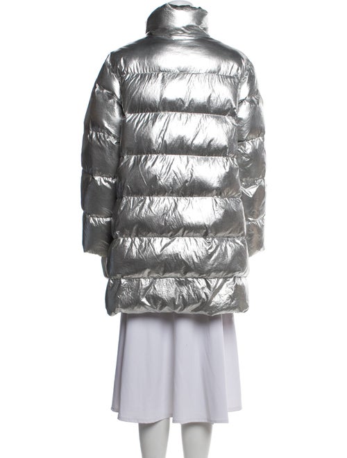 Blumarine Nylon Printed Parka