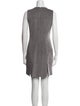 Blumarine Virgin Wool Mini Dress