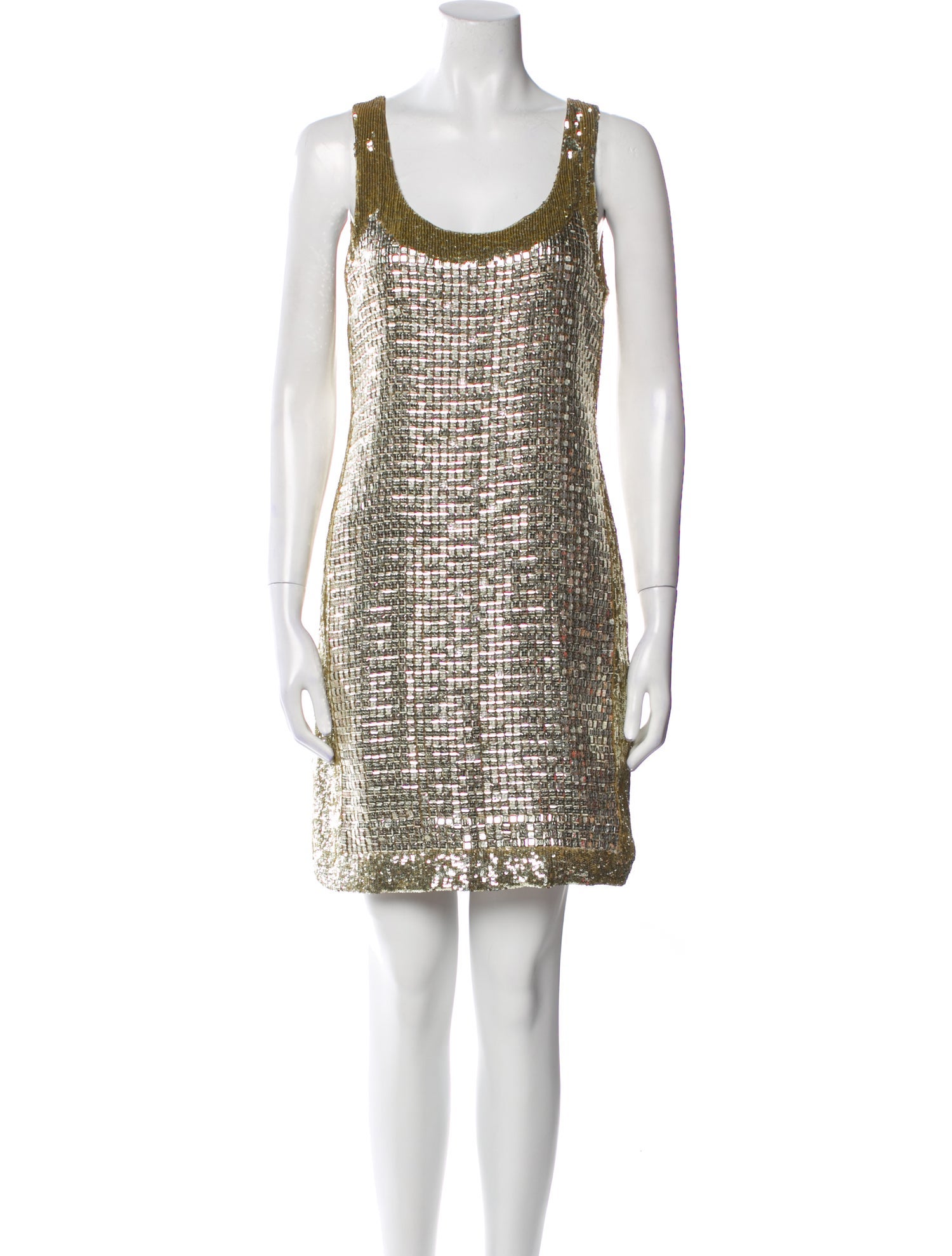 Blumarine Silk Mini Dress