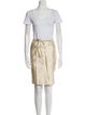 Blumarine Silk Skirt Set