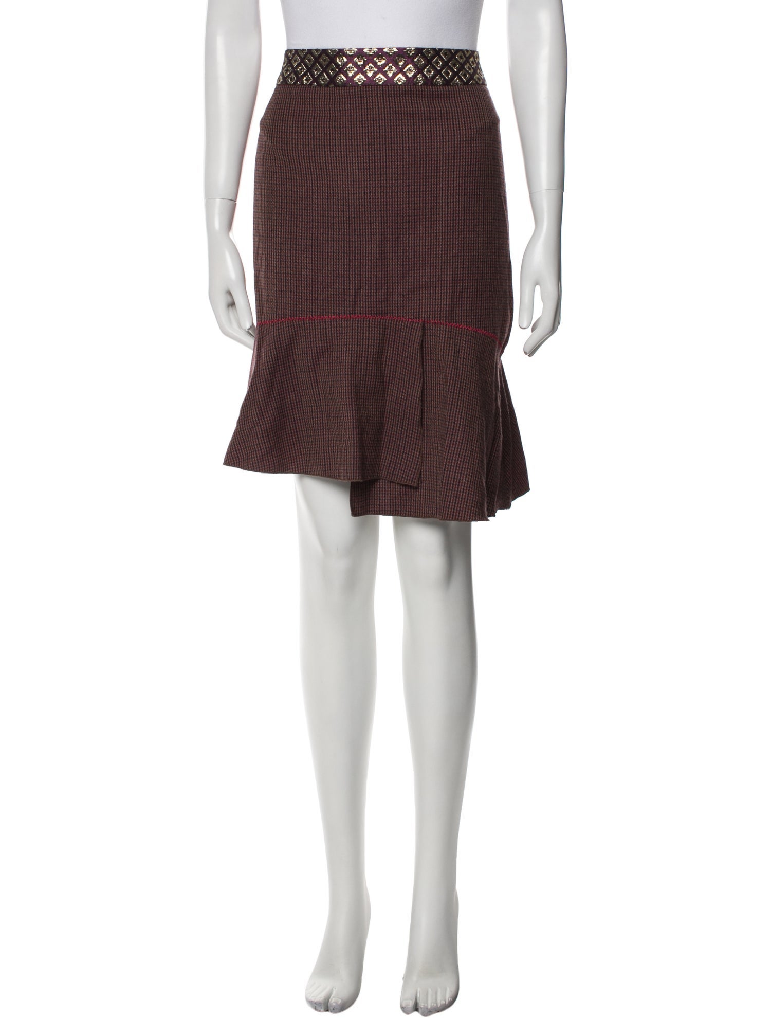 Blumarine 2000's Knee-Length Skirt w/ Tags