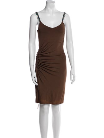 Blumarine Silk Mini Dress