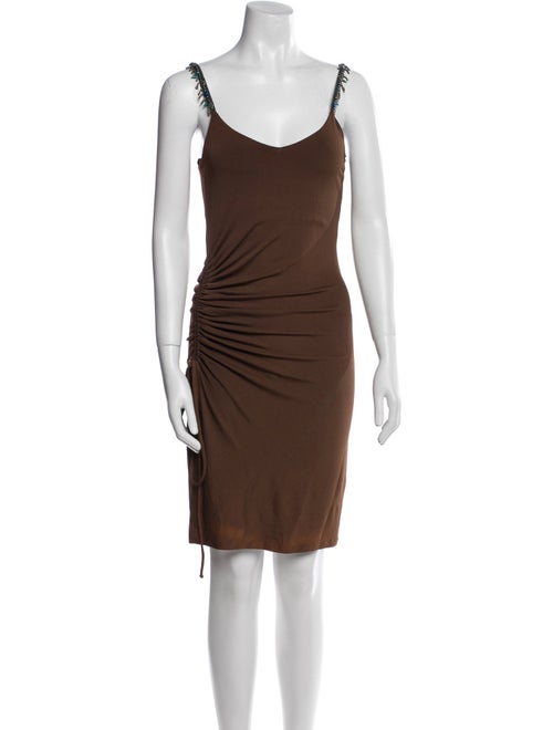 Blumarine Silk Mini Dress