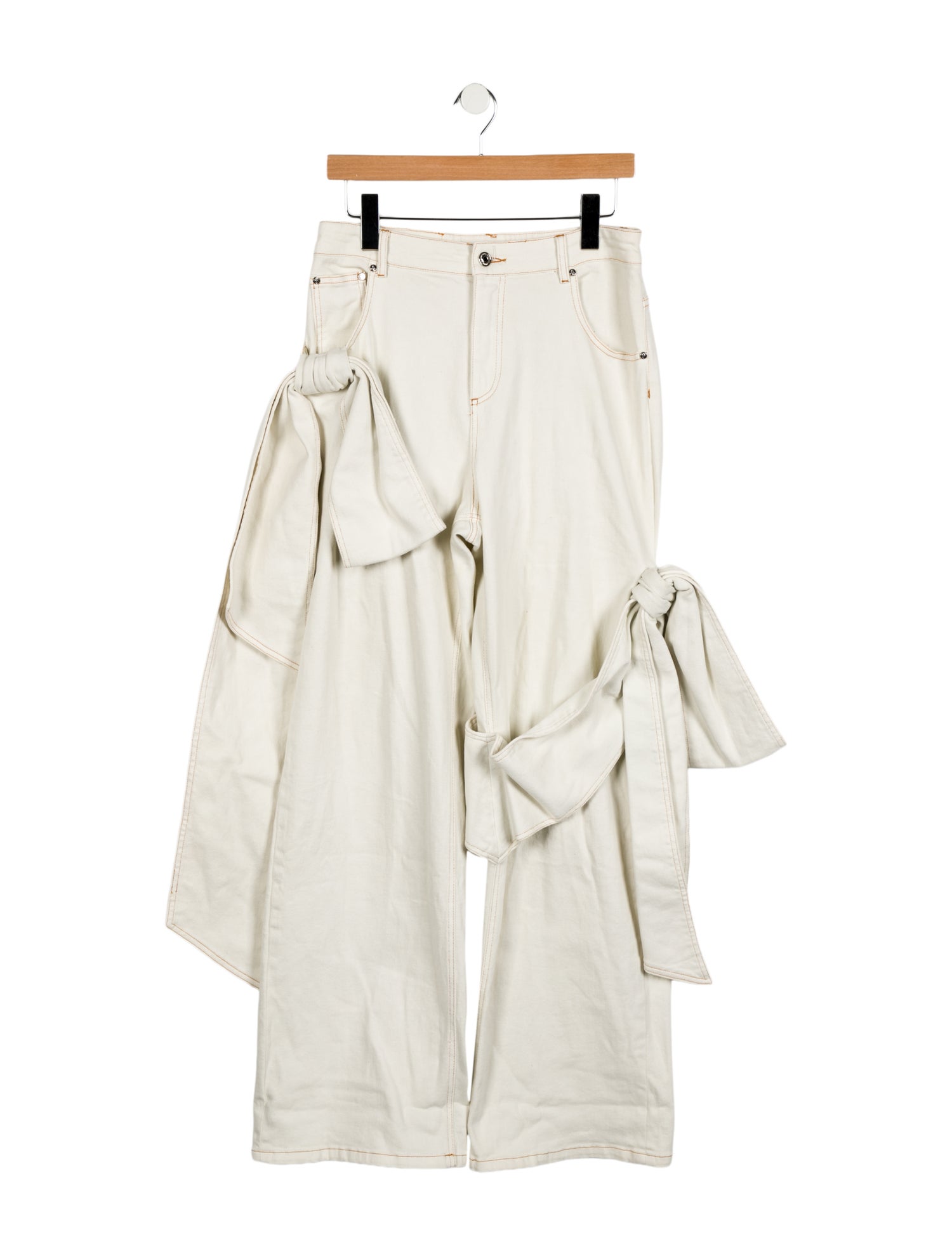 Blumarine High-Rise Wide Leg Jeans