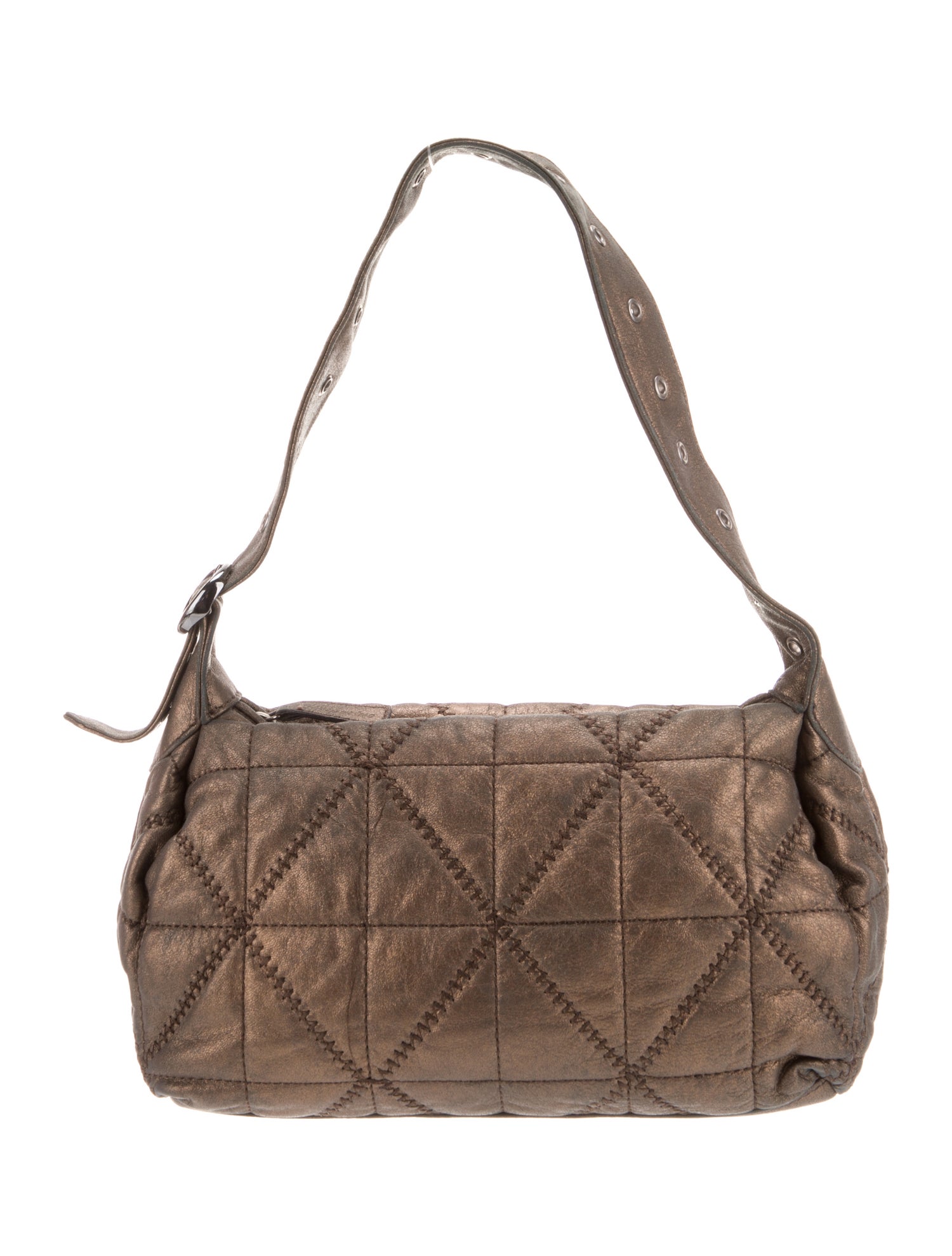 Blumarine Leather Shoulder Bag Vintage