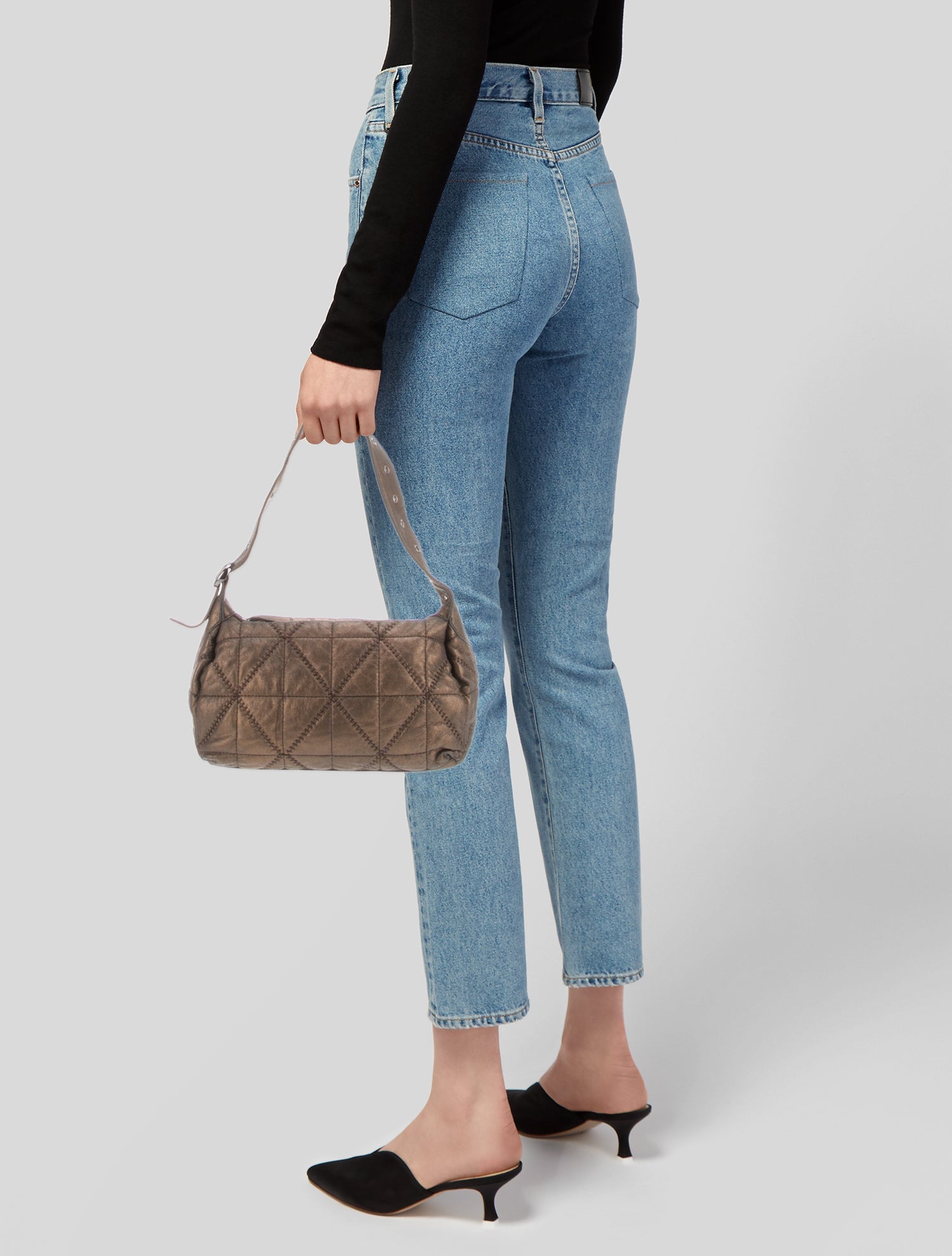 Blumarine Leather Shoulder Bag Vintage