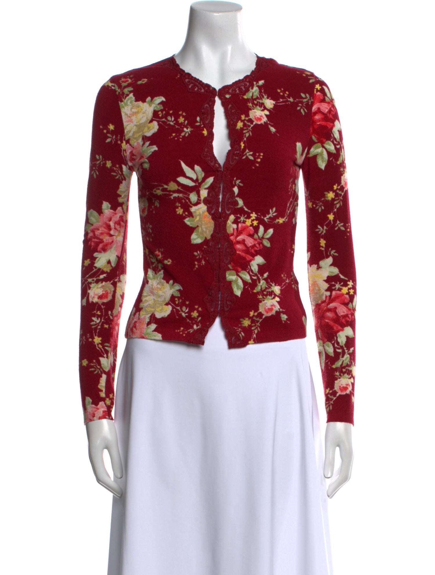 Blumarine Vintage Late 1990's - Early 2000's Crop Top