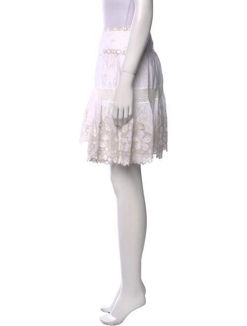 Blumarine Embroidered Accent Knee-Length Skirt