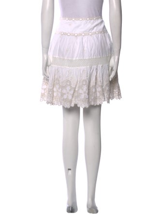 Blumarine Embroidered Accent Knee-Length Skirt