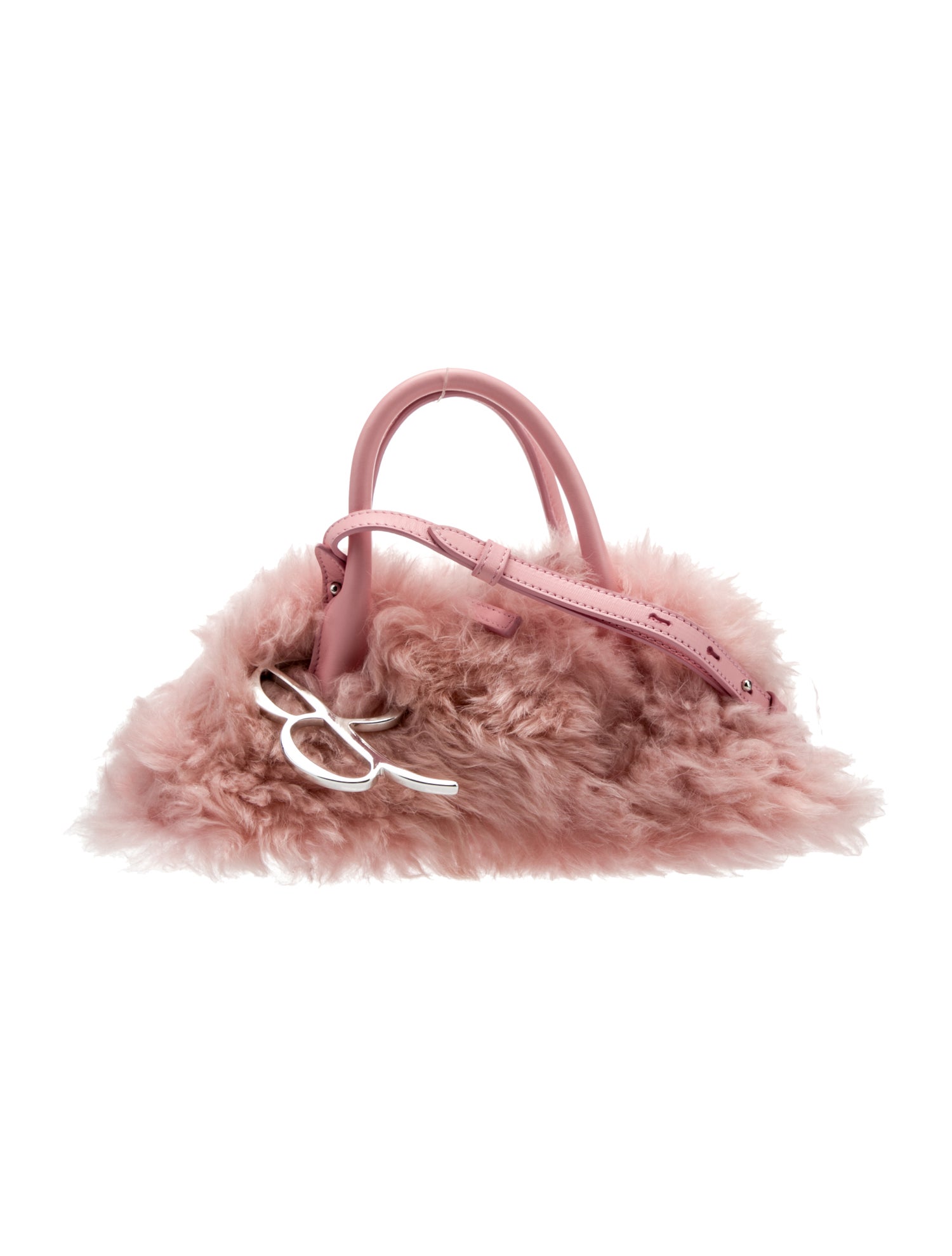 Blumarine Kid Mohair Top Handle Bag w/ Tags