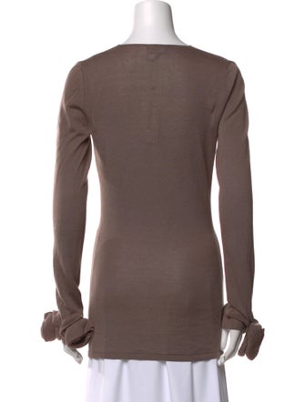 Blumarine Cowl Neck Mini Dress