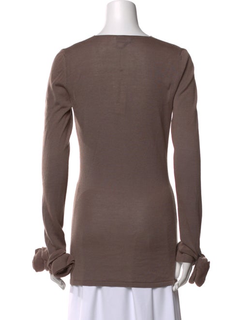 Blumarine Cowl Neck Mini Dress