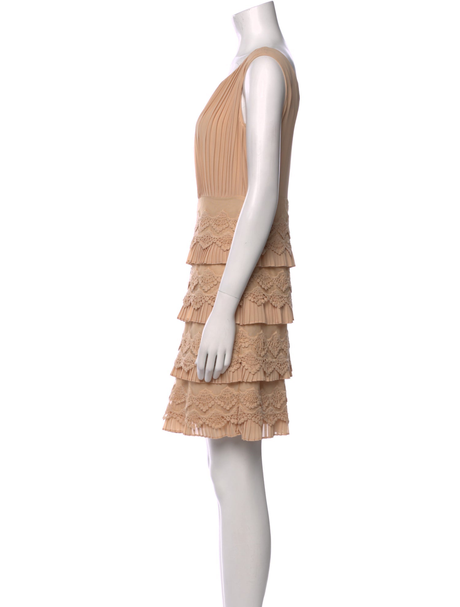 Blumarine Bateau Neckline Mini Dress