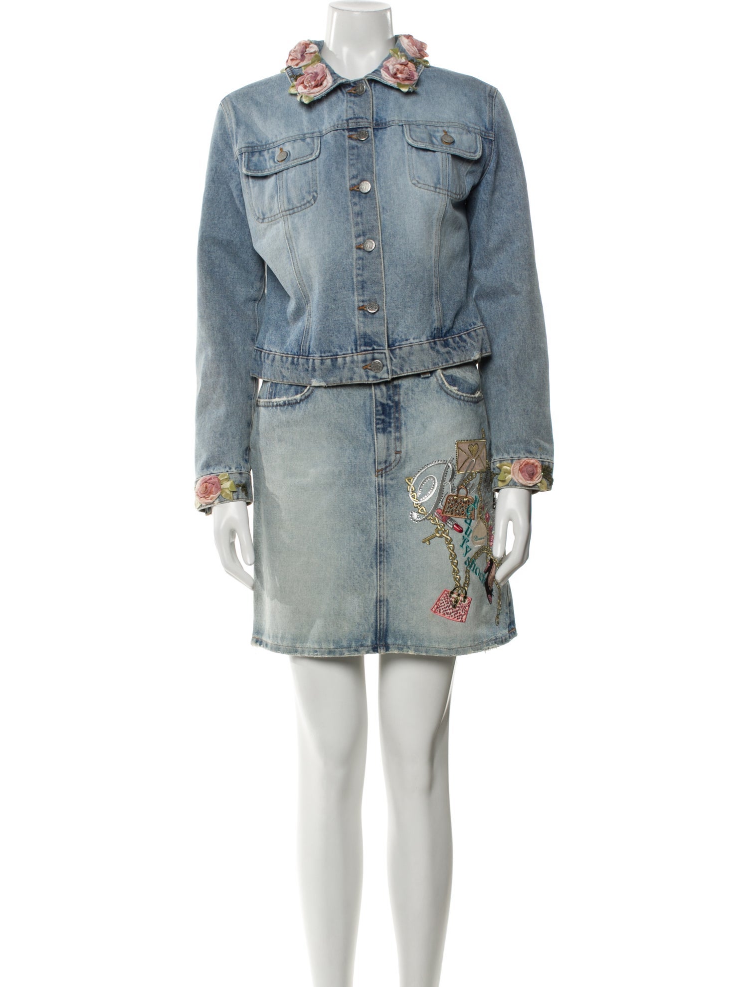 Blumarine Vintage 2000's Skirt Set