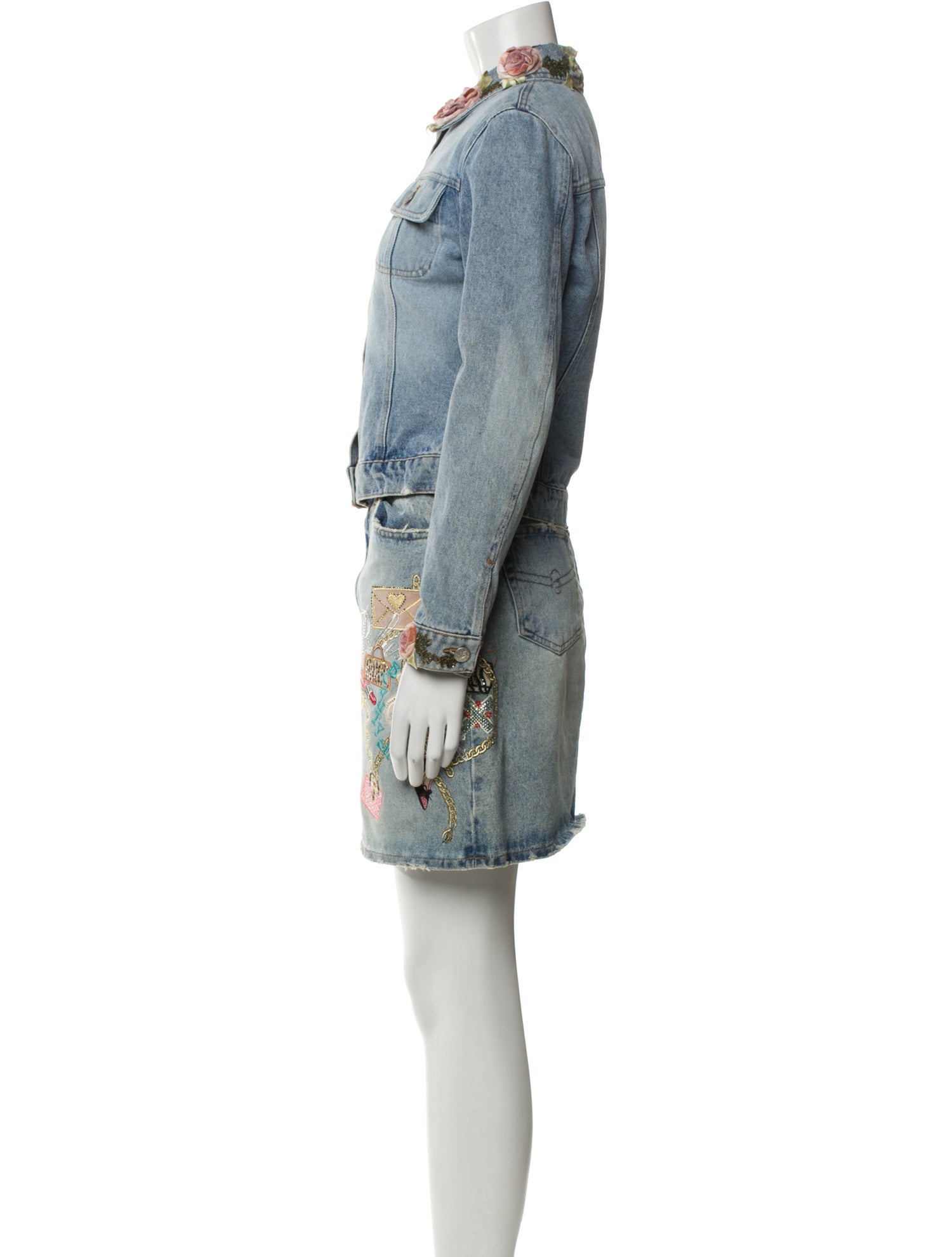 Blumarine Vintage 2000's Skirt Set