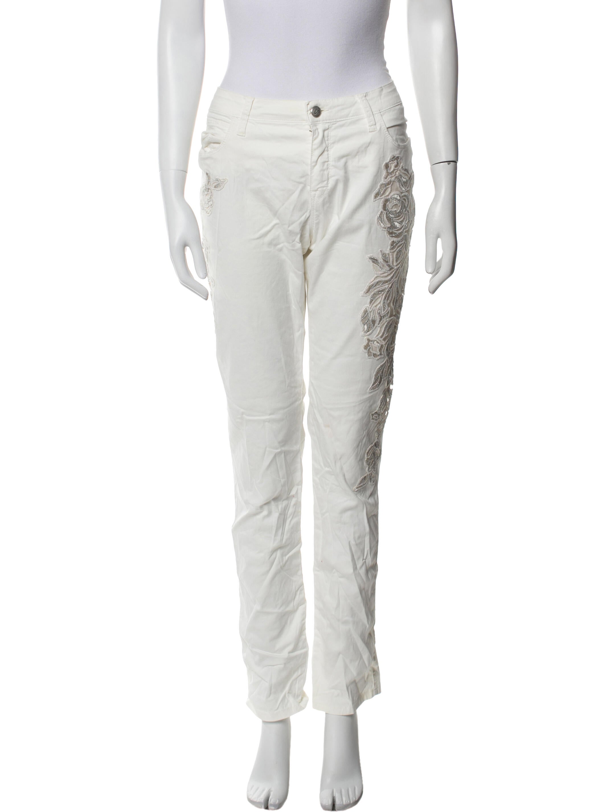 Blumarine Skinny Leg Pants