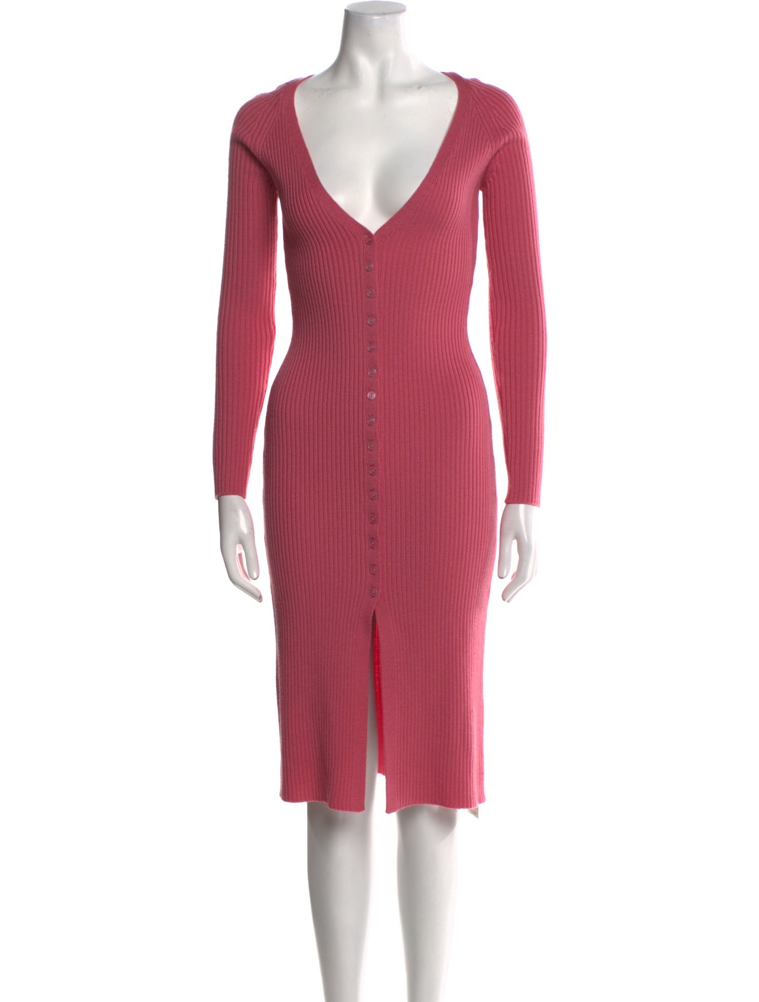 Blumarine Virgin Wool Knee-Length Dress