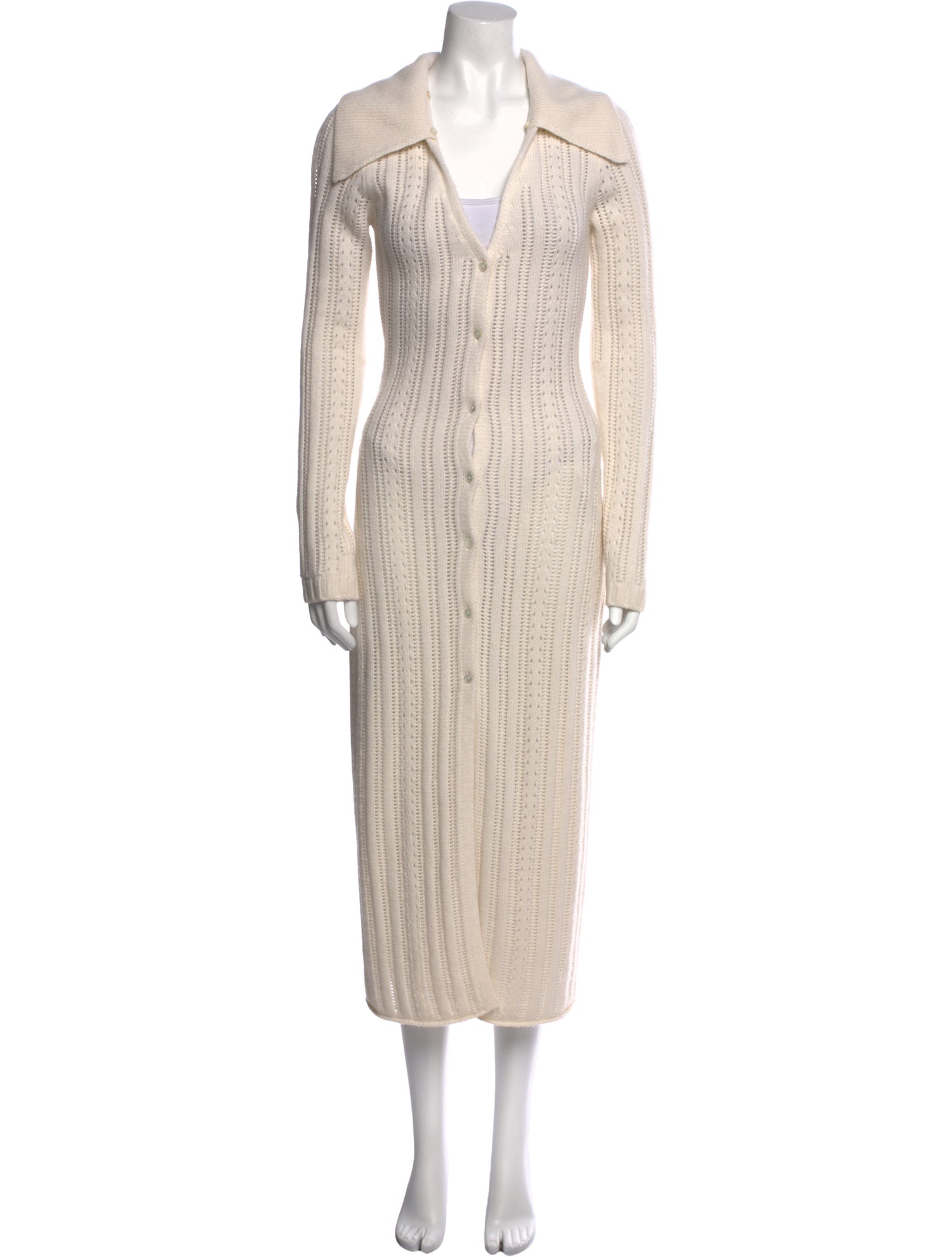 Blumarine Wool V-Neck Sweater