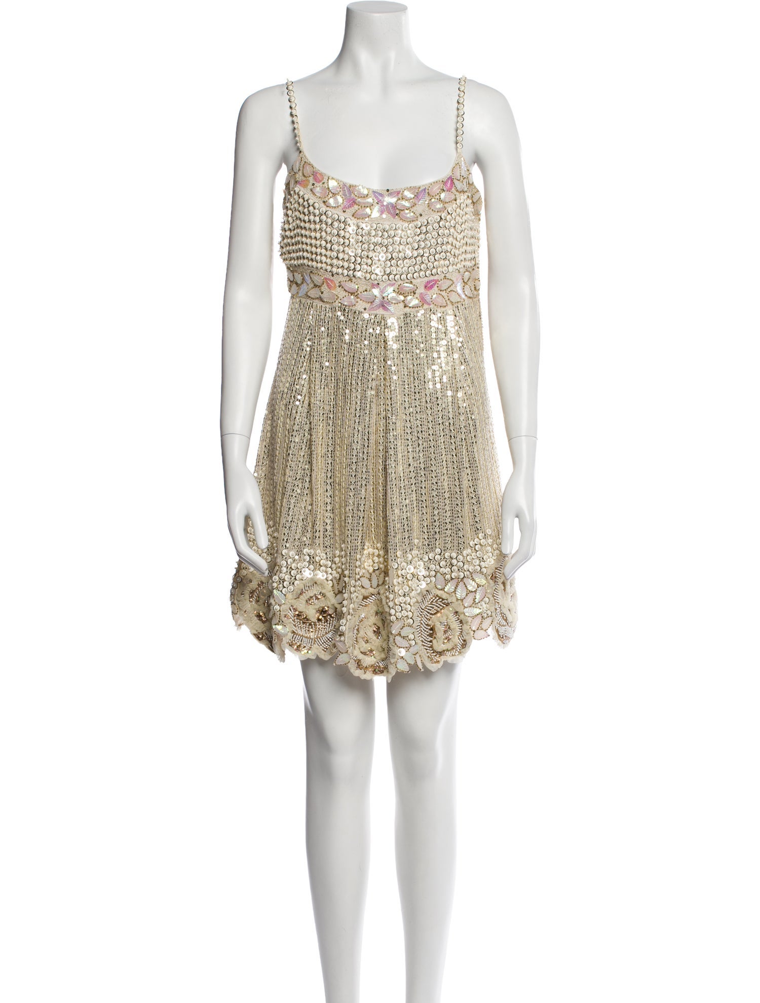 Blumarine Printed Mini Dress