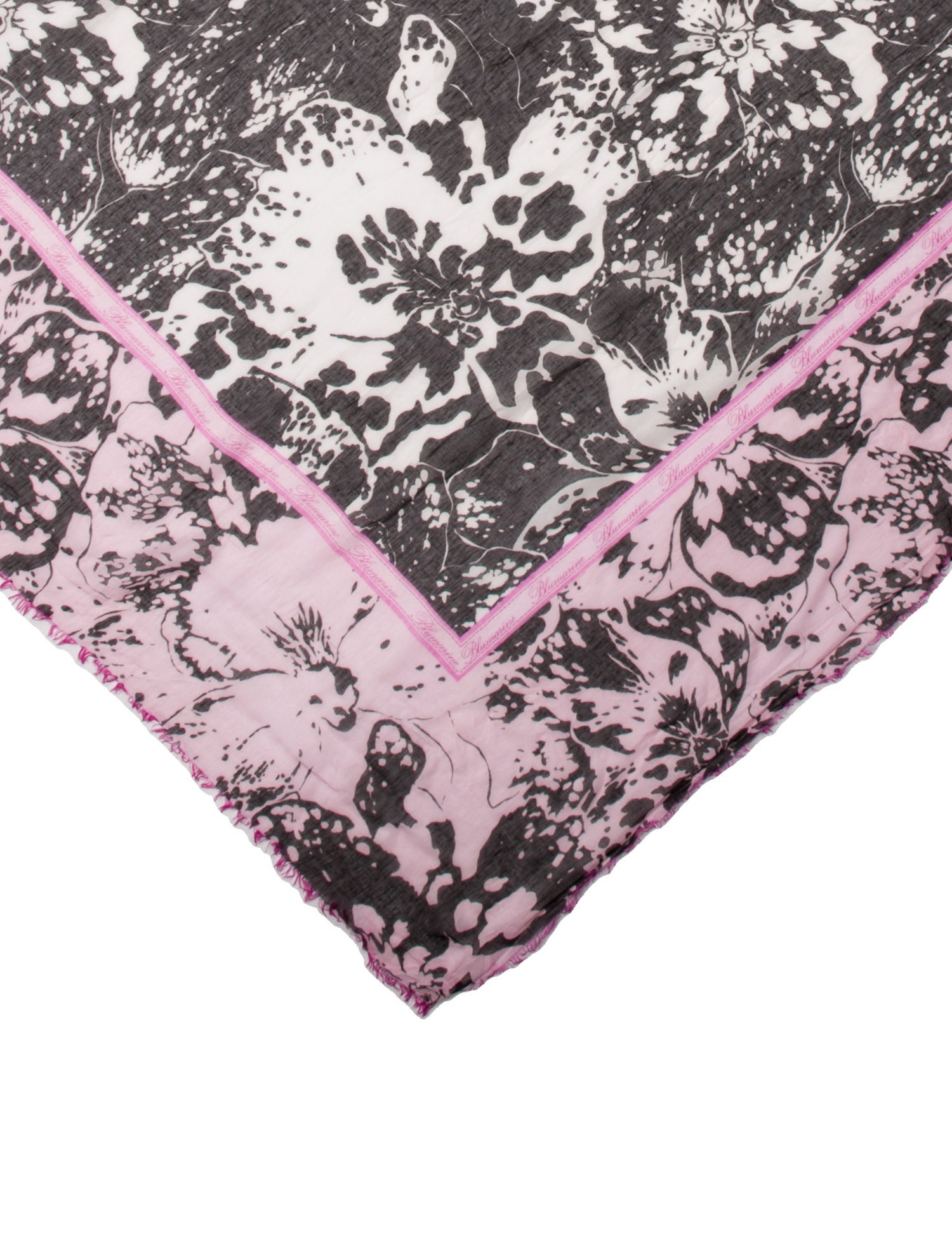 Blumarine Floral Print Scarf