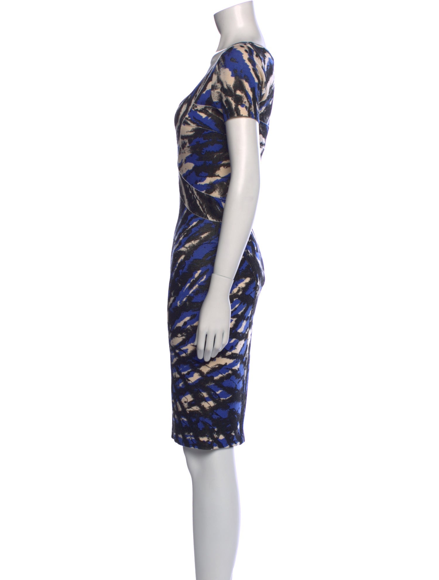Blumarine Printed Knee-Length Dress