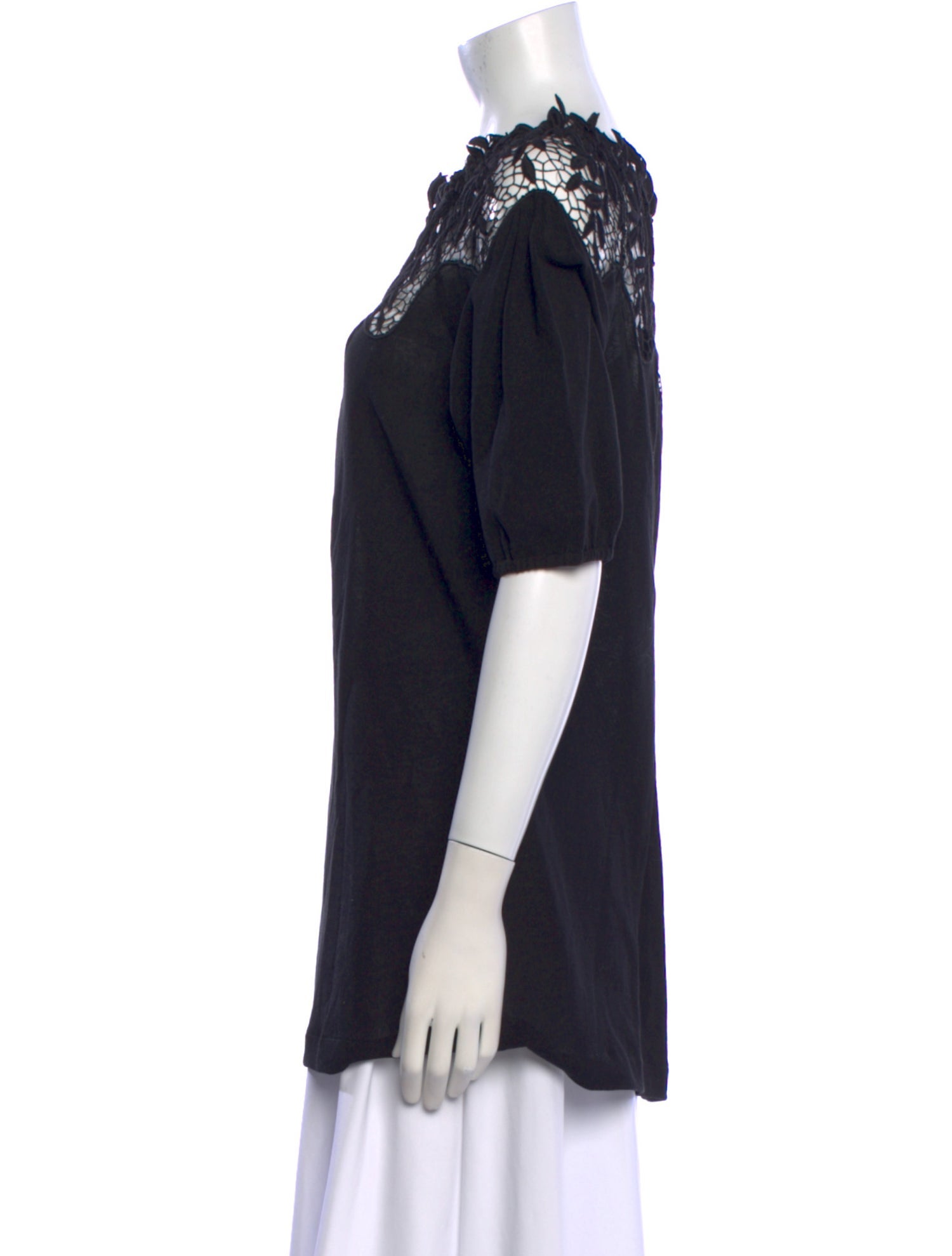 Blumarine Crew Neck Short Sleeve Tunic