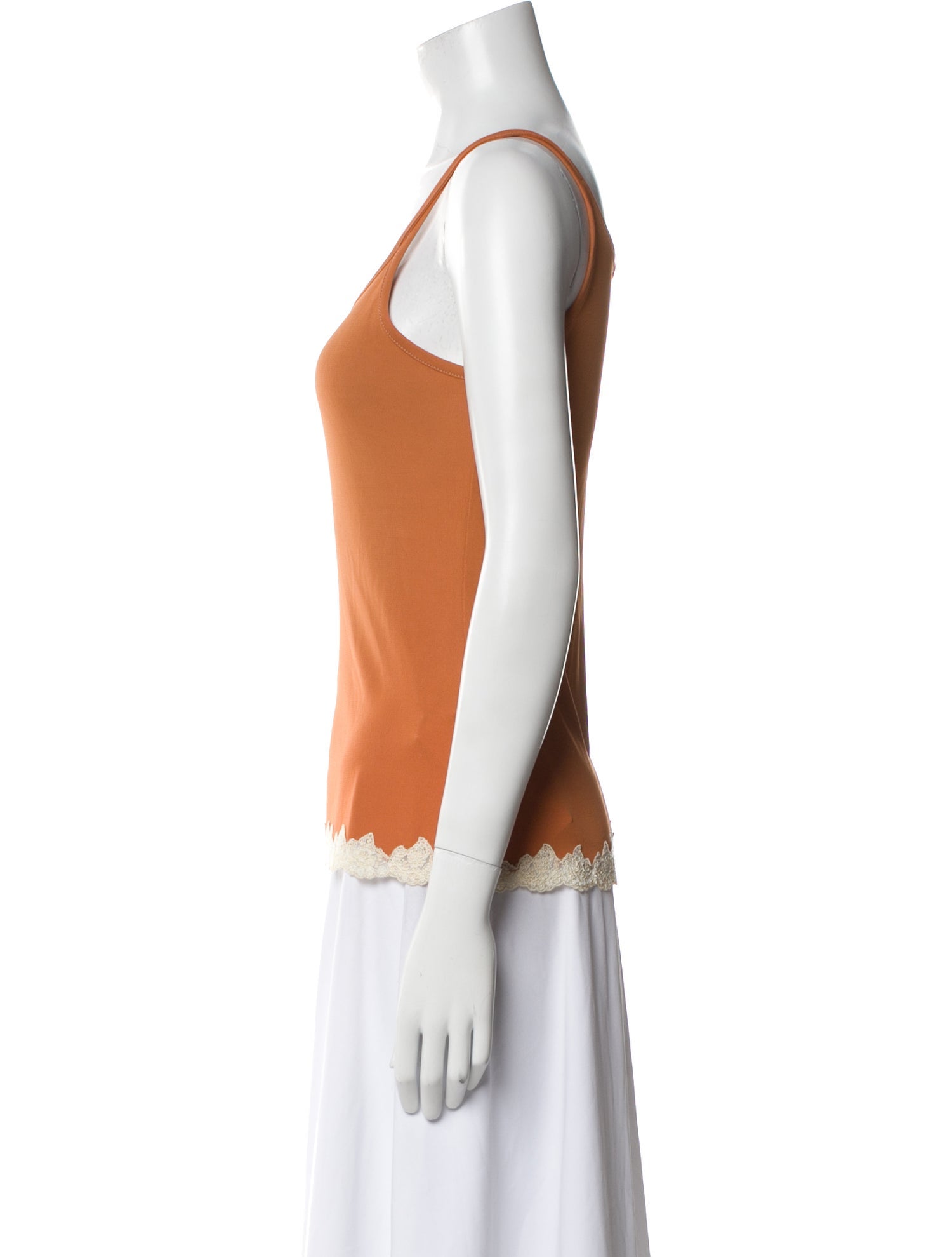 Blumarine Scoop Neck Sleeveless Top